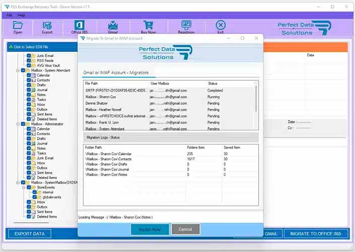 Exchange Mailboxes to Yandex Mail Account Conversion Process